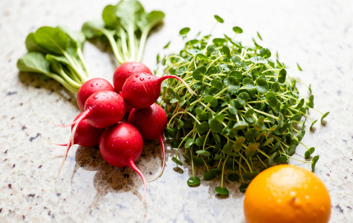 Fresh vegetables detail